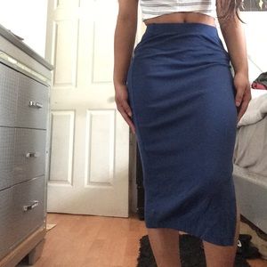 Forever 21 Navy Blue Skirt